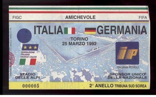 Calcio football biglietto - calcio,
