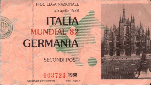 Biglietto stadio italia - stadio,