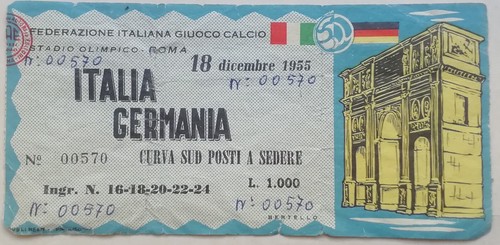 Biglietto italia germania fifa - italia,